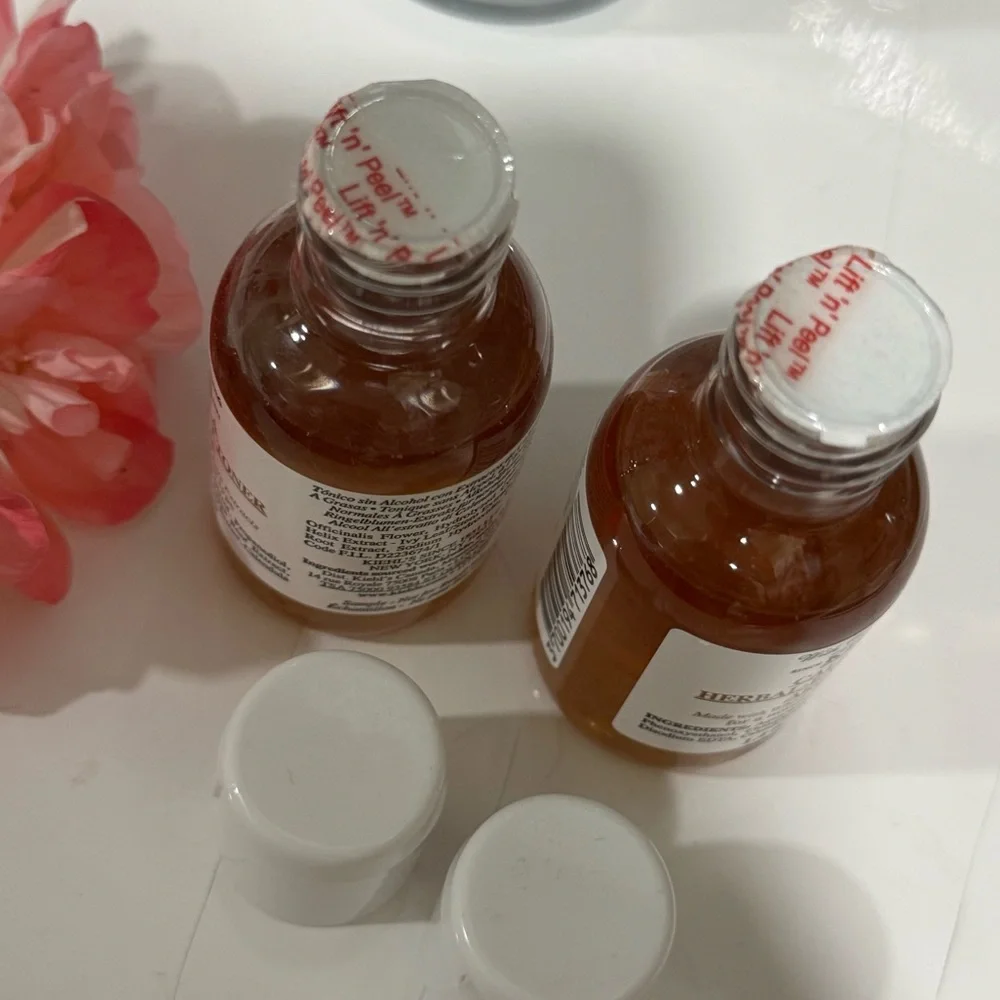 Kiehl's Calendula Herbal Extract Toner Alcohol Free Whole Flowers Pure Extracts
